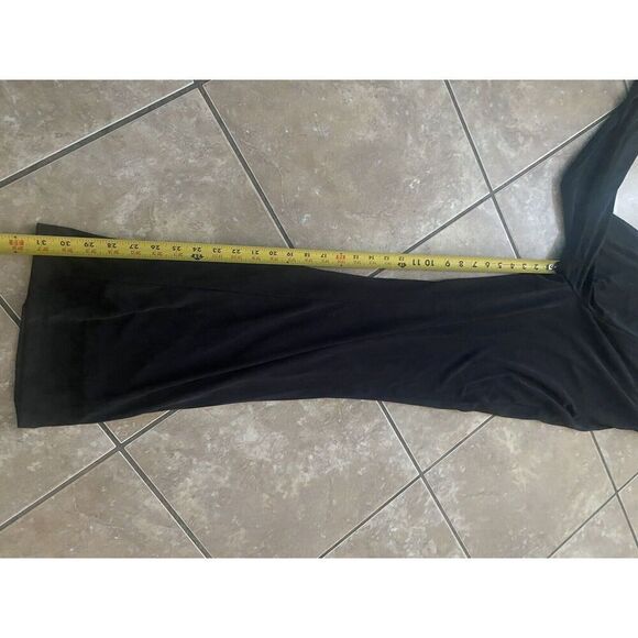 NWT $325 Jason Wu M Jersey Jumpsuit Chain Strap Black Edgy Modern Stretch - Picture 4 of 8